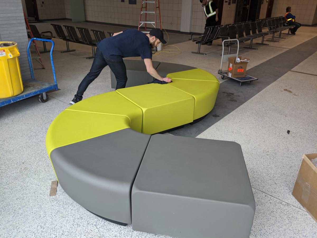 Lounge Seating at the Courthouse - Brampton, Ontario